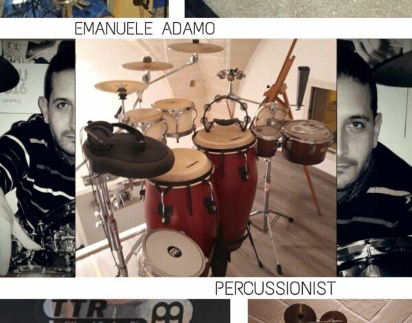 Dj & Musicisti Listing Category Emanuele Adamo Percussionista