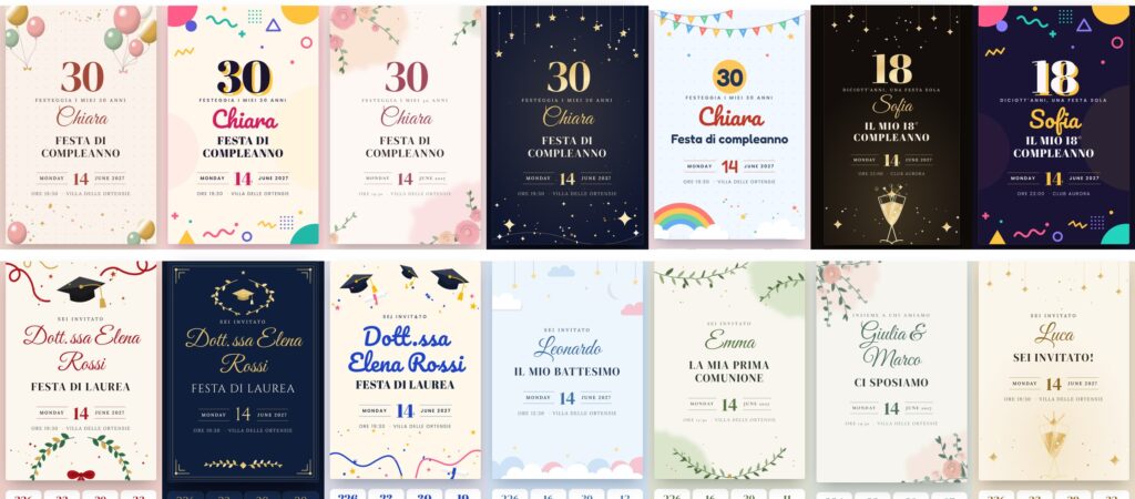 inviti festa
